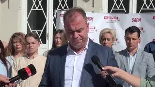 Прес конференција на кандидатот за градоначалник на Битола, Христо Кондовски