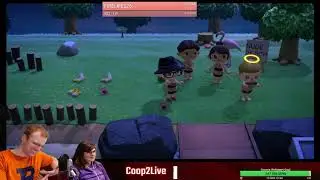 Nude Beach Animal Crossing: New Horizons Co-op Playthrough 40.02