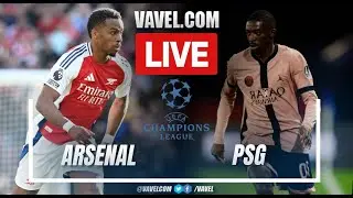Arsenal vs PSG LIVE 🔴 UEFA Champions League 2024/25 ⚽ LIVE Match Now