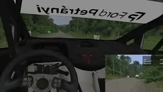 RBR Inland Road Revers РУССКИЙ ШТУРМАН Дмитрий Чумак Richard Burns Rally #vr #simracing #rbr #rally