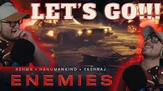 KSHMR, Hanumankind, Yashraj - Enemies (Official Audio) Reaction Video