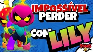 FORTE DEMAIS!!! #BRAWLSTARS LILY é INDESTRUTÍVEL!
