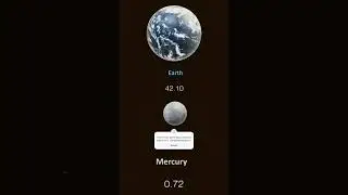 How many earth days mercury takes for one complete rotation? #mercury #planets #planet