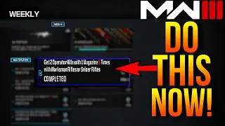 How To Get 2 Kills With ONE MAGAZINE 5 Times with MARKSMAN Rifles in MW3!
