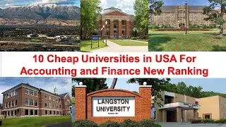 Top 10 CHEAP UNIVERSITIES IN USA FOR ACCOUNTING AND FINANCE New Ranking