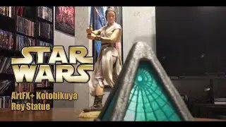 Star Wars - Rey ArtFX+ Kotobukiya Statue Unboxing