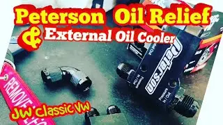 Peterson External Oil Relief Valve - TURBO VW BEETLE