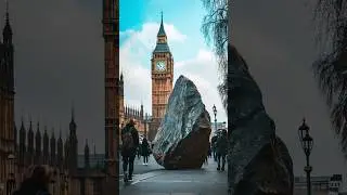 Boulders in unique places!