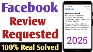 Facebook review requested problem solve | How to fix facebook review requested problem
