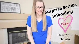 Unboxing HeartSoul Scrubs!