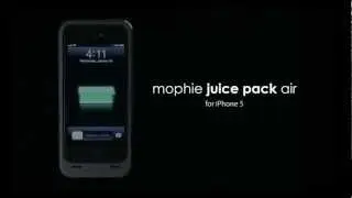 Introducing the mophie juice pack air for iPhone 5