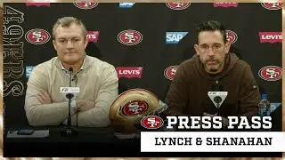 Lynch, Shanahan Recap the 2022 Season, Talk Optimism for the Offseason | 49ers