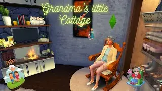 The sims 4|| Grandma’s Little Cottage🏡 ||No CC||Speed Build🛠