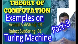 Examples on Turing Machine (Part 3)|| ToC||  Studies Studio