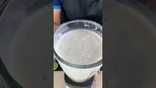 I never imagined that rice and banana juice would be so delicious.