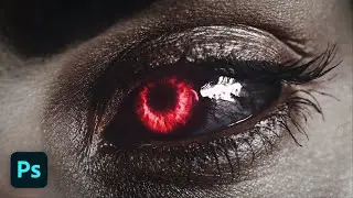 Ghoul eyes • Photoshop tutorial | Tokyo Ghoul