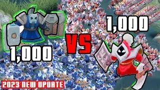 1000 vs 1000 Mobile Legends 2023