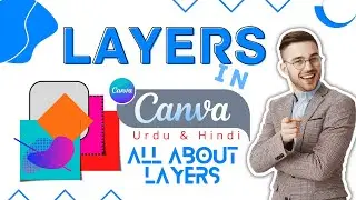 How To Manage CANVA Layers in Hindi | Manage Overlapping Layers In Canva
