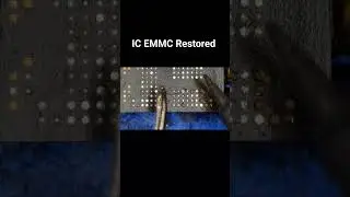 Restored IC EMMC Water Damage #emmcrepair #emmc