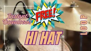 🎁 FREE Hi-Hat Loop for All Genres | Hip Hop, Rap, Pop, Rock, & More!