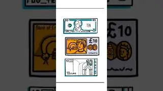 Drawing currency symbols like the dollar ($), pound (£), and euro (€)