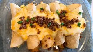 These Breakfast Enciladas Disappeared in Minutes!