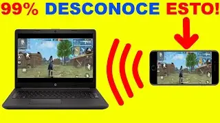 COMO CONECTAR TU CELULAR CON UN COMPUTADOR SIN USAR CABLES!