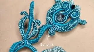 Crochet flower bud