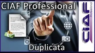 CIAF Professional: Duplicata, Cadastro e Impressão.