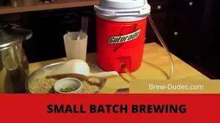 Small Batch Homebrew Session - One Gallon All Grain Recipe