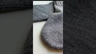 Вязаные носки спицами, кашемировые