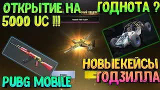 ОТКРЫТИЕ НА 5000 UC В PUBG MOBILE | ТОПОВОЕ ОТКРЫТИЕ КЕЙСОВ В ПУБГ МОБАИЛ | МОРЕ ЭМОЦИЙ ОТ ОТКРЫТИЯ