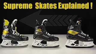 Bauer Supreme Ultrasonic vs 3S Pro vs 3S hockey skates review - What is the difference