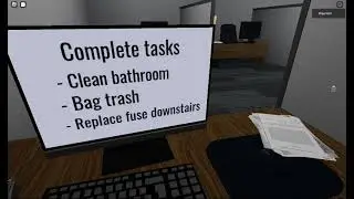 Bad ending in The Night Office Experience (ROBLOX)
