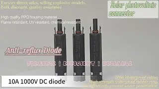 MC410 1M1FPND0110A solar diode connector