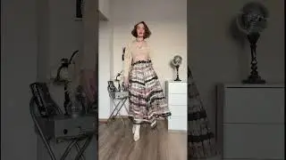 Юбка-пончо. Мастер-класс по валянию