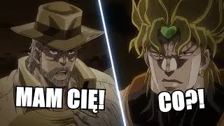 Stardust Crusaders Dubbing - Joseph przechytrza DIO