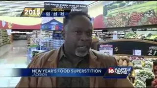 Black-eyed peas, cabbage New Year's tradition
