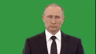 Путин Сдержанность Хромакей