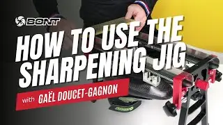 How to use the Bont Short Track Sharpening Jig by Gaël Doucet-Gagnon