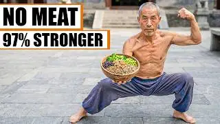 How Shaolin Monks ReBuild Real Muscle and Strength After 60 Eating Only Plants