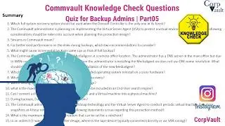 #Commvault
