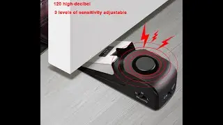 Door Stop Alarm Home Wireless Security System
