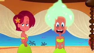 ZIG e SHARKO 🌴 Alterações no cabelo ✨ Zig e Sharko Brasil | Desenho Animado em português
