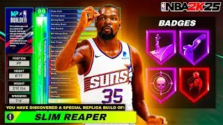 NBA 2K25 KEVIN DURANT BUILD - HOF and LEGEND SHOOTING BADGES