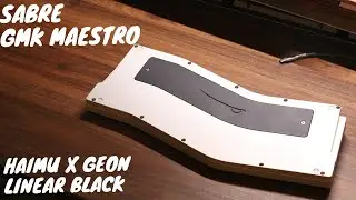 Sabre Haimu x Geon Linear Black | Typing Test | Sound Test