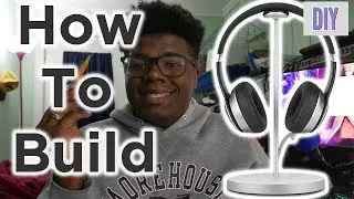 How to Build a D.I.Y headphone stand for ONLY 10 dollars