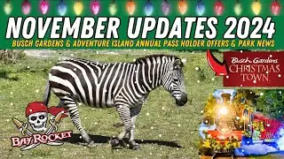 November 2024 Busch Gardens Pass Member Updates
