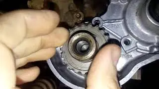 Toyota Corolla Crankshaft Gear: Dismantling Not According to the Manual 4EFE 4AFE