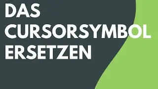 Camtasia: Cursor ersetzen oder eigenen Cursor importieren